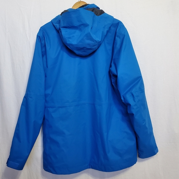Patagonia Mens 3 in 1 Snowshot Jacket Blue XLarge NWT - Picture 5 of 15